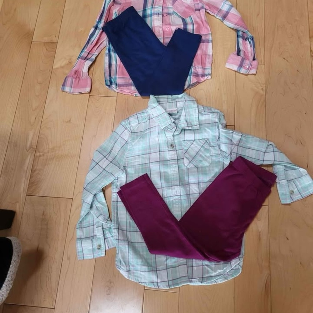 Plaid Shirts with WITHOUT Pants
